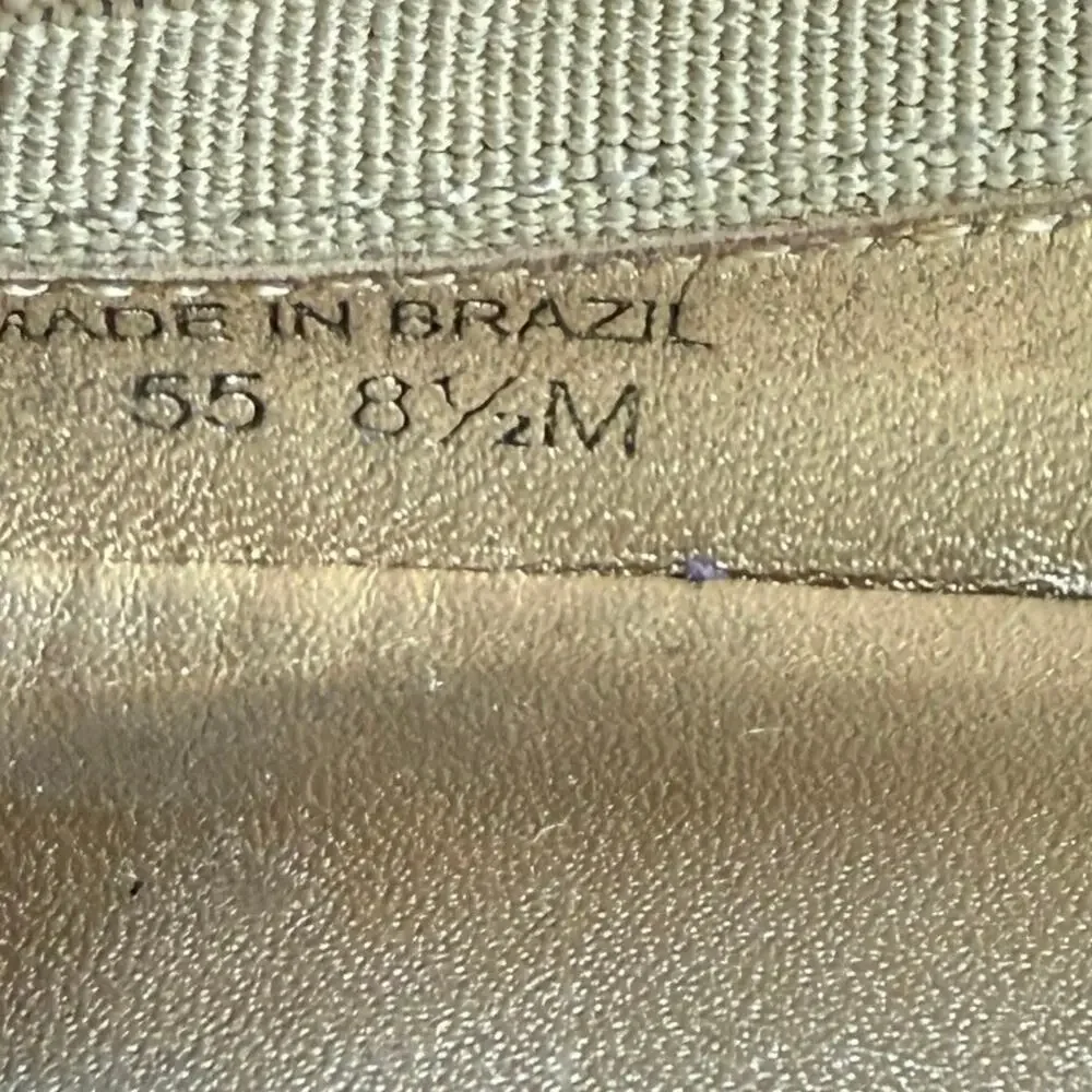 Kate Spade Tock Snakeakin Bow Women Ballet Flats- SZ 8.5